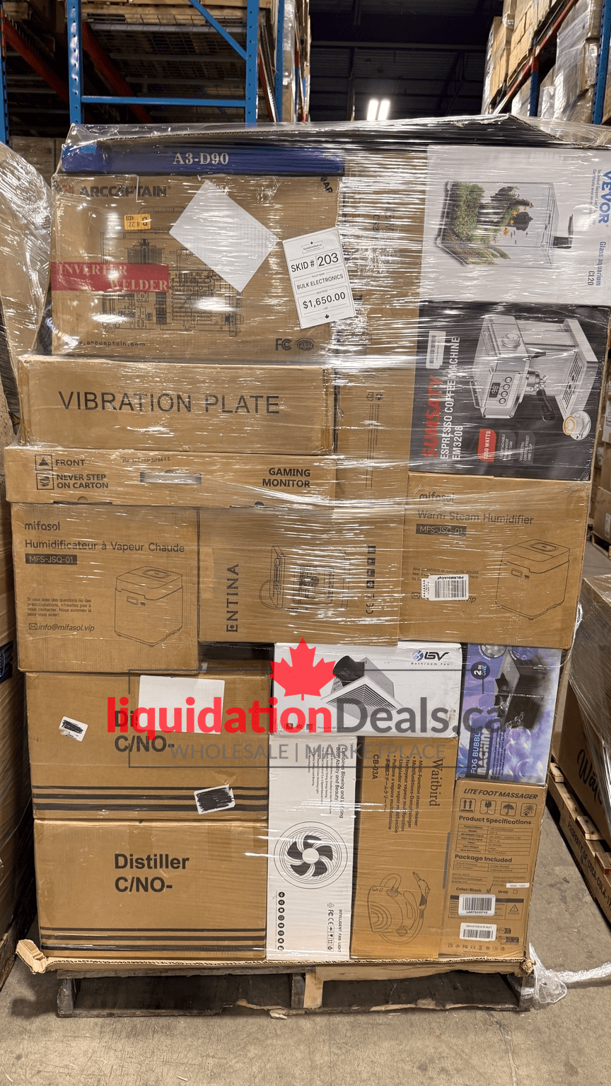Bulk Electronics #203 — Free Shipping Eligible for Parts of Ontario Only