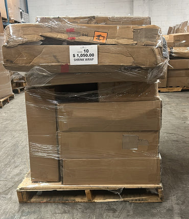 liquidationdeals.ca Bulk Shrinkwrap Pallet #10 | Wholesale Liquidation Pallet