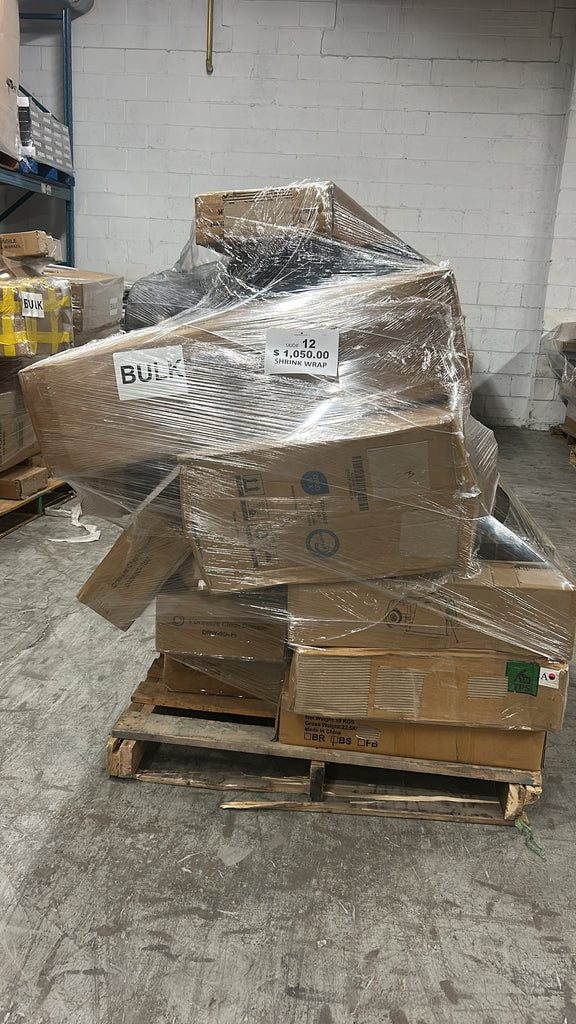 liquidationdeals.ca Bulk Shrinkwrap Pallet #12 | Wholesale Liquidation Pallet