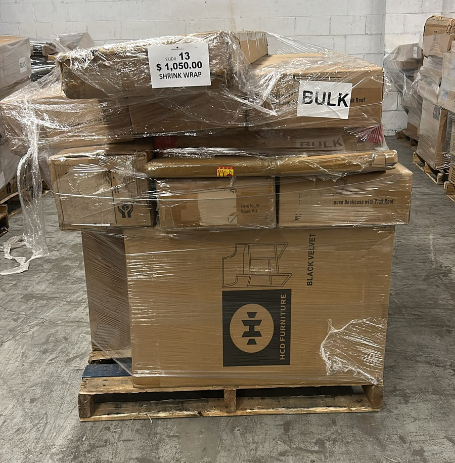 Bulk Shrinkwrap Pallet #13 | Wholesale Liquidation Pallet