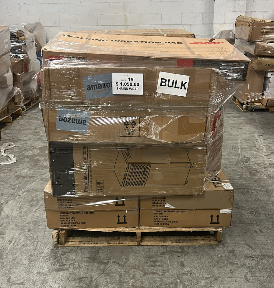 Bulk Shrinkwrap Pallet #15 | Wholesale Liquidation Pallet