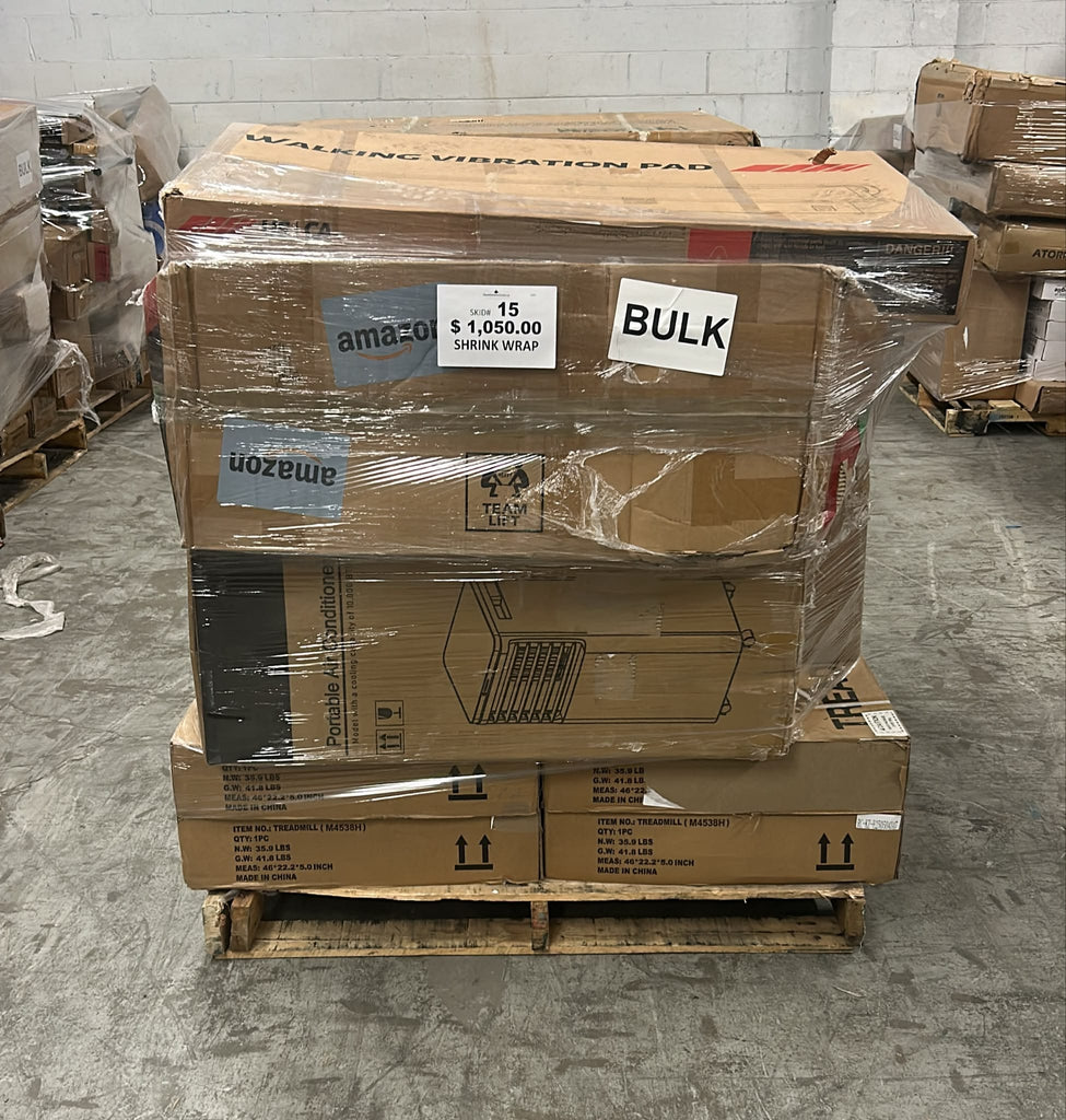 liquidationdeals.ca Bulk Shrinkwrap Pallet #15 | Wholesale Liquidation Pallet