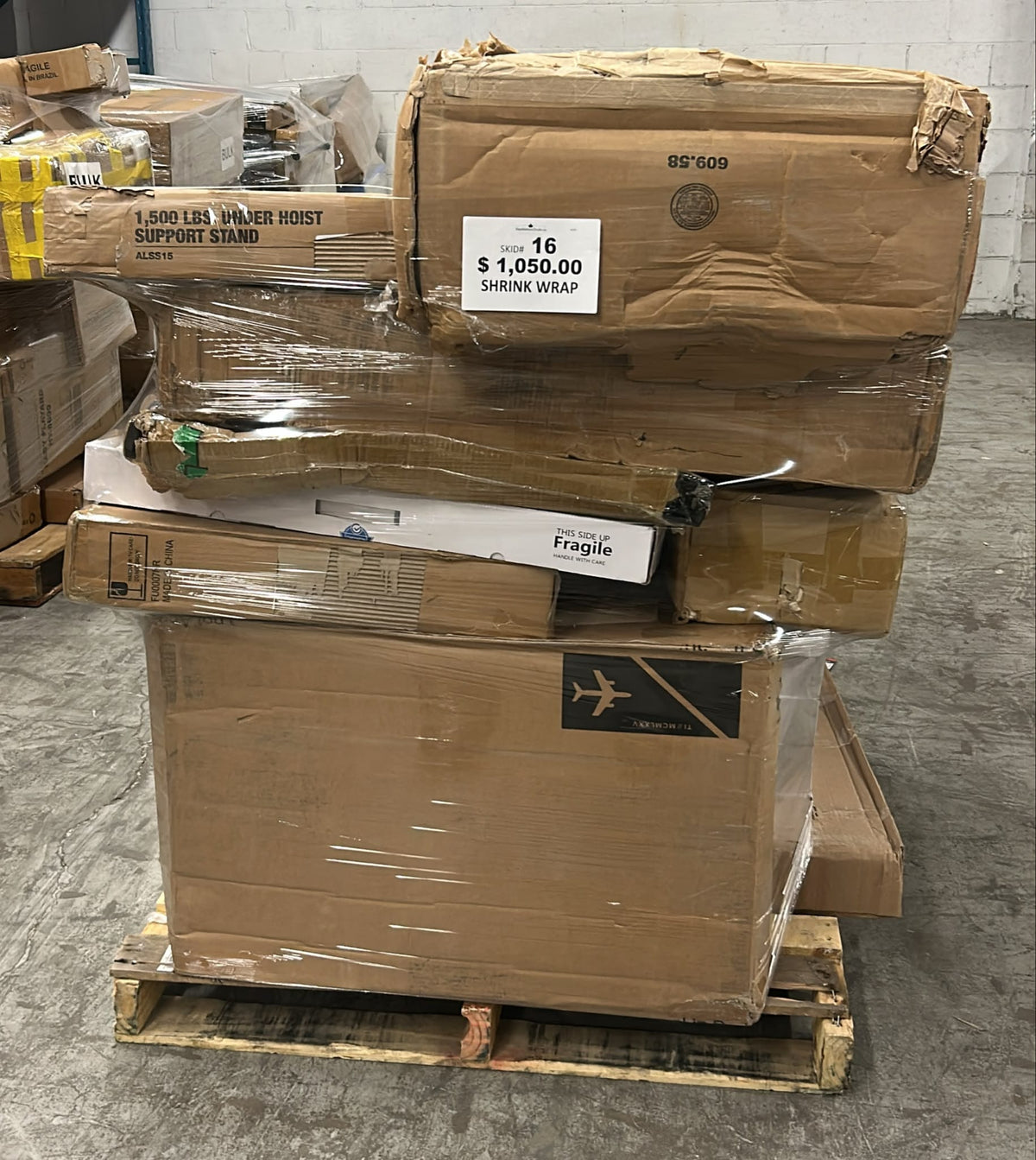 Bulk Shrinkwrap Pallet #16 | Wholesale Liquidation Pallet