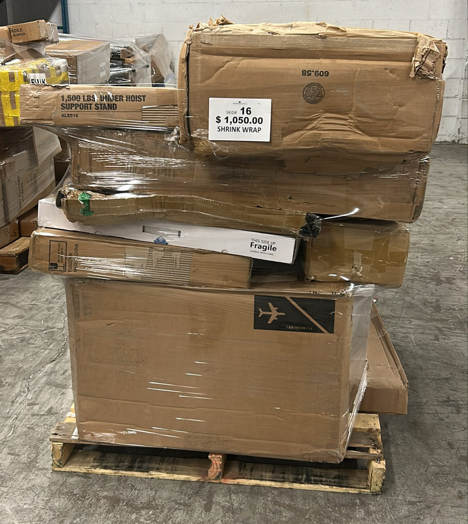 liquidationdeals.ca Bulk Shrinkwrap Pallet #16 | Wholesale Liquidation Pallet