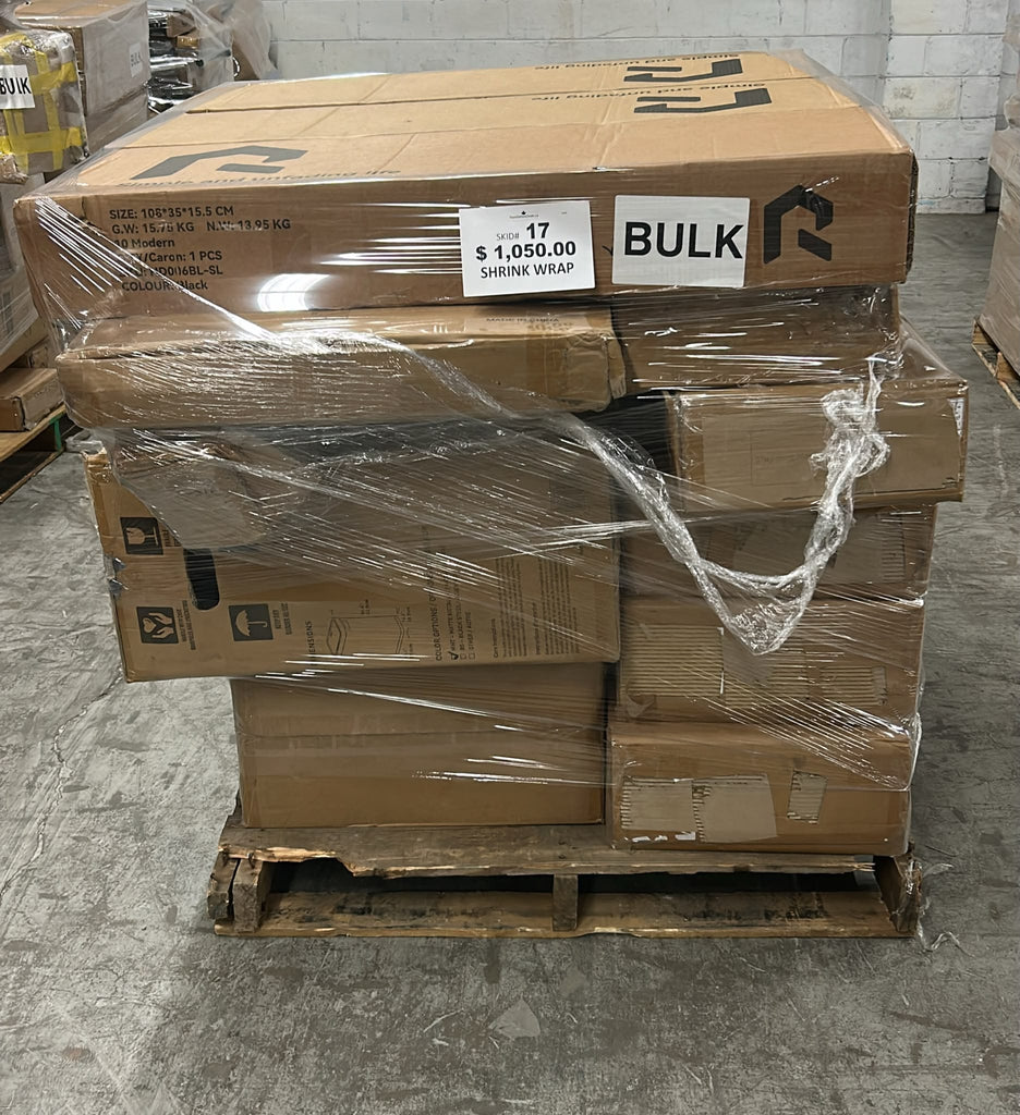 liquidationdeals.ca Bulk Shrinkwrap Pallet #17 | Wholesale Liquidation Pallet
