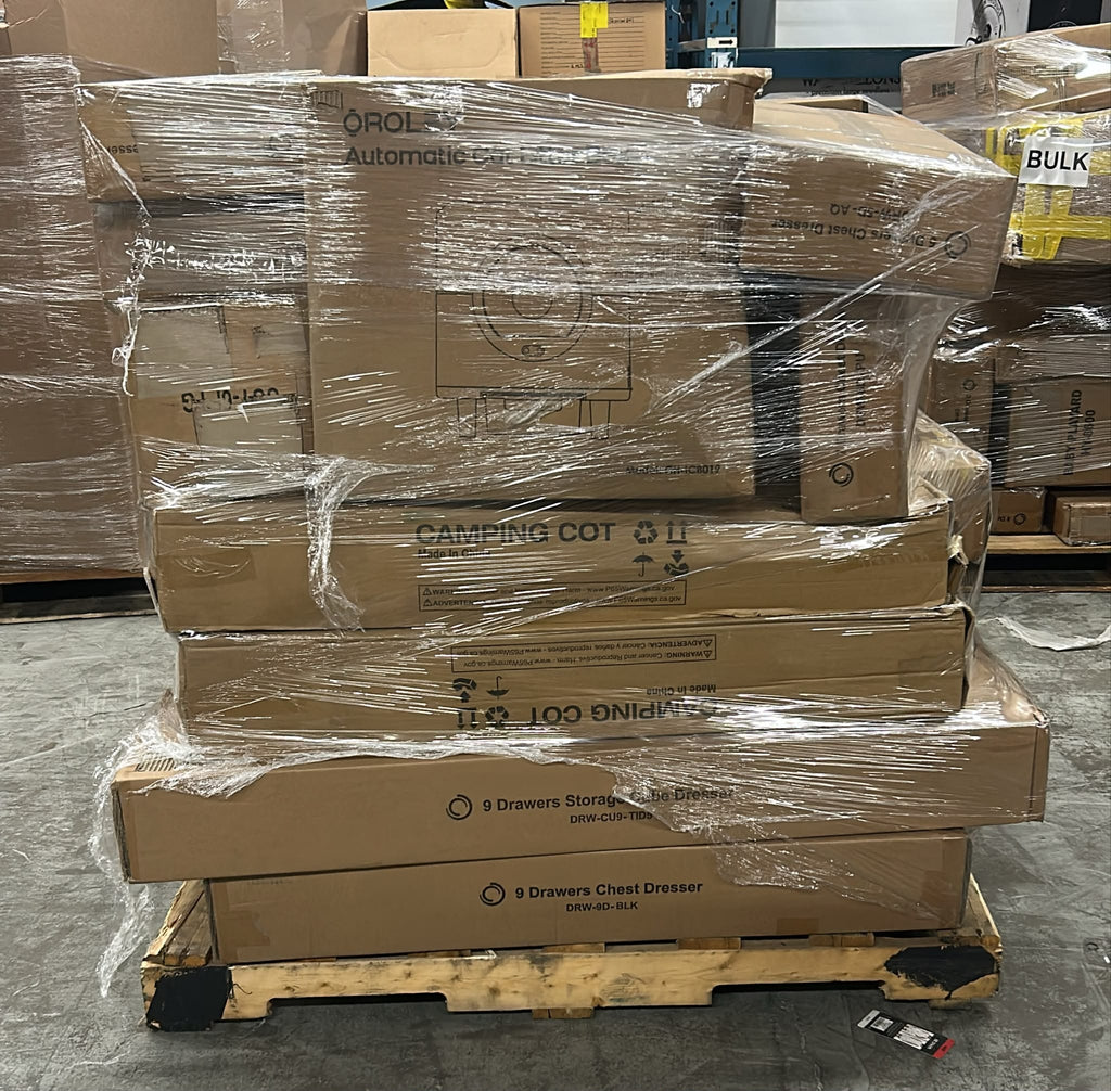 liquidationdeals.ca Bulk Shrinkwrap Pallet #20 | Wholesale Liquidation Pallet