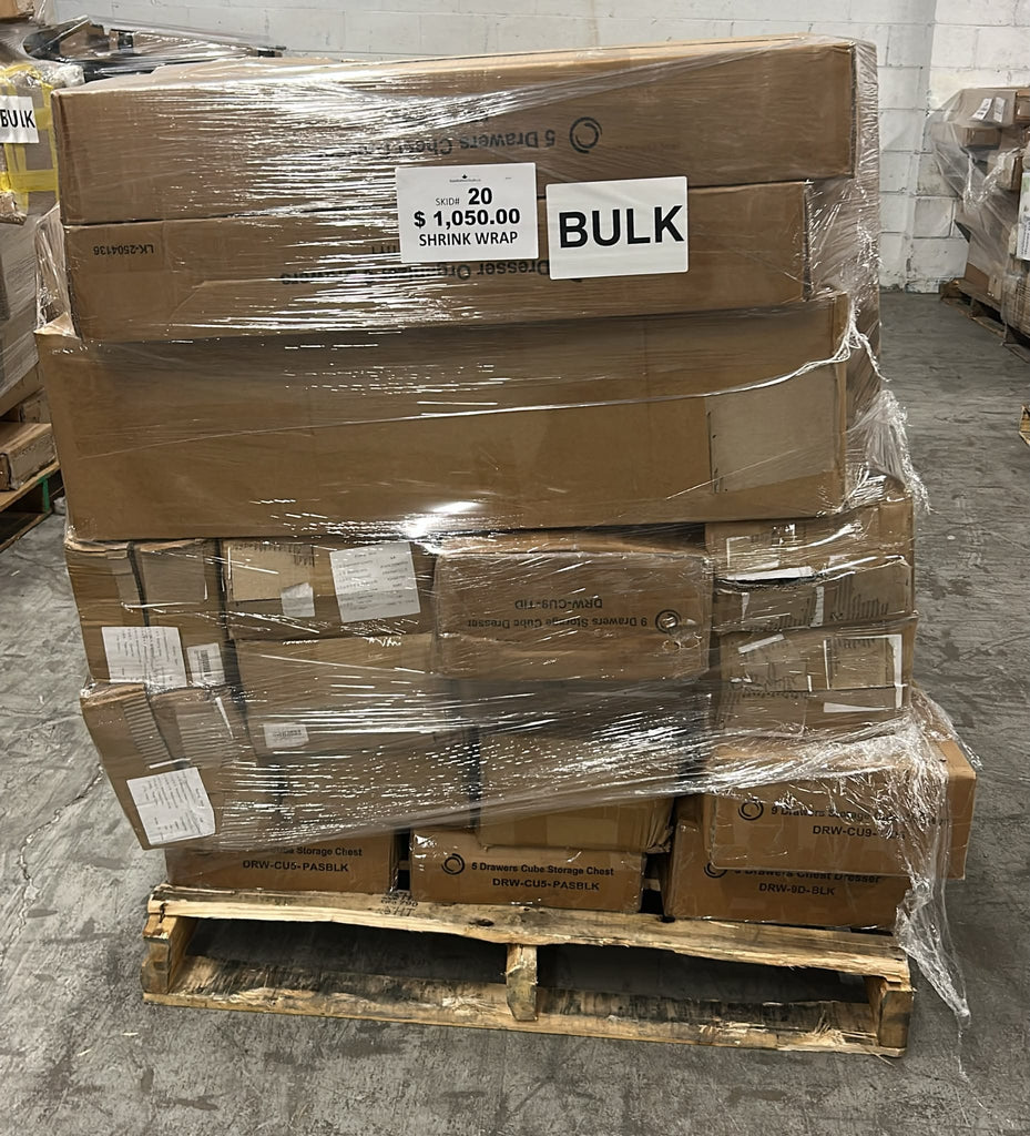 liquidationdeals.ca Bulk Shrinkwrap Pallet #20 | Wholesale Liquidation Pallet