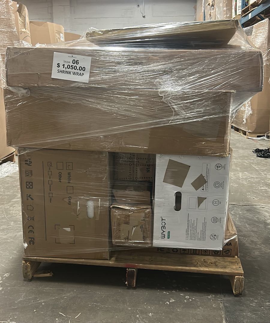 Bulk Shrinkwrap Pallet #6 | Wholesale Liquidation Pallet