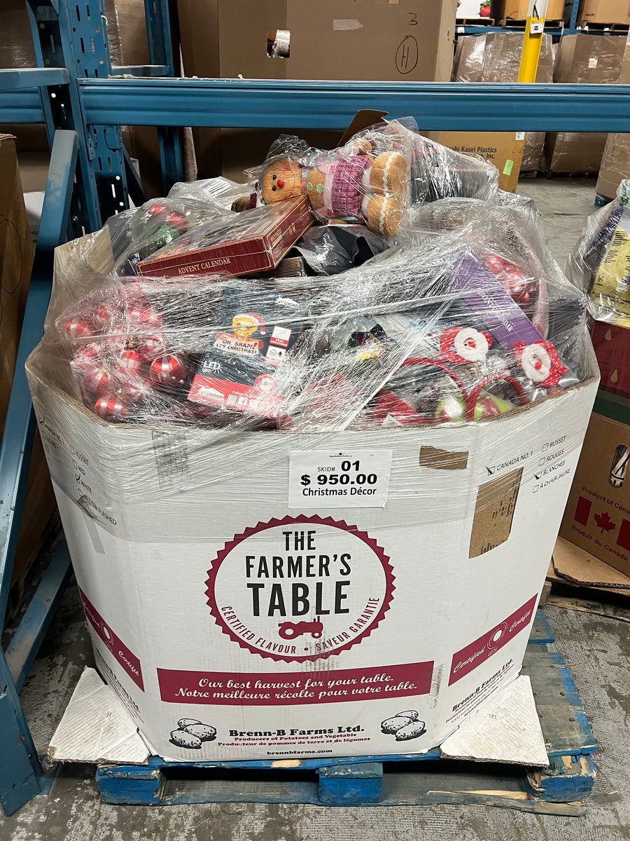 Christmas Decor | Liquidation Wholesale Pallet