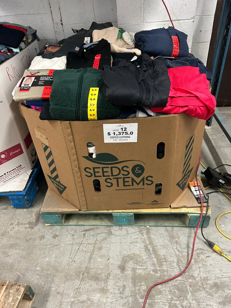 liquidationdeals.ca Costco Clothing #12 | 250pcs | Liquidation Wholesale Pallet
