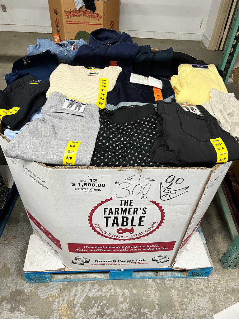 liquidationdeals.ca Costco Clothing #12 | 300pcs | Liquidation Wholesale Pallet