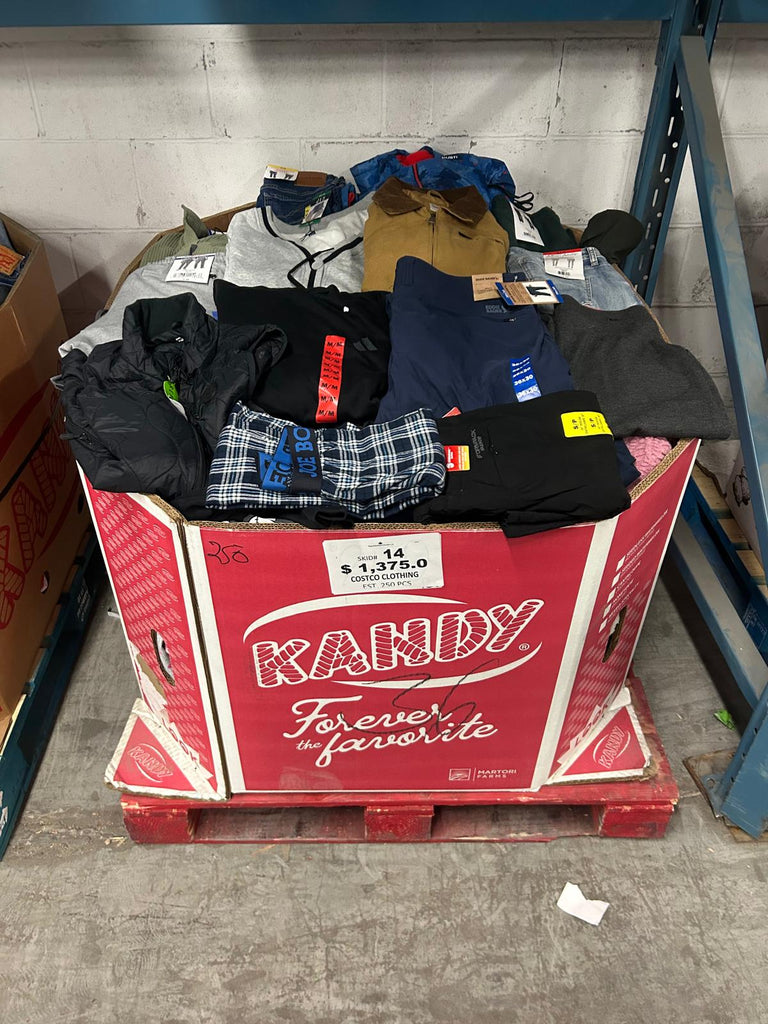 liquidationdeals.ca Costco Clothing #14 | 250pcs | Liquidation Wholesale Pallet