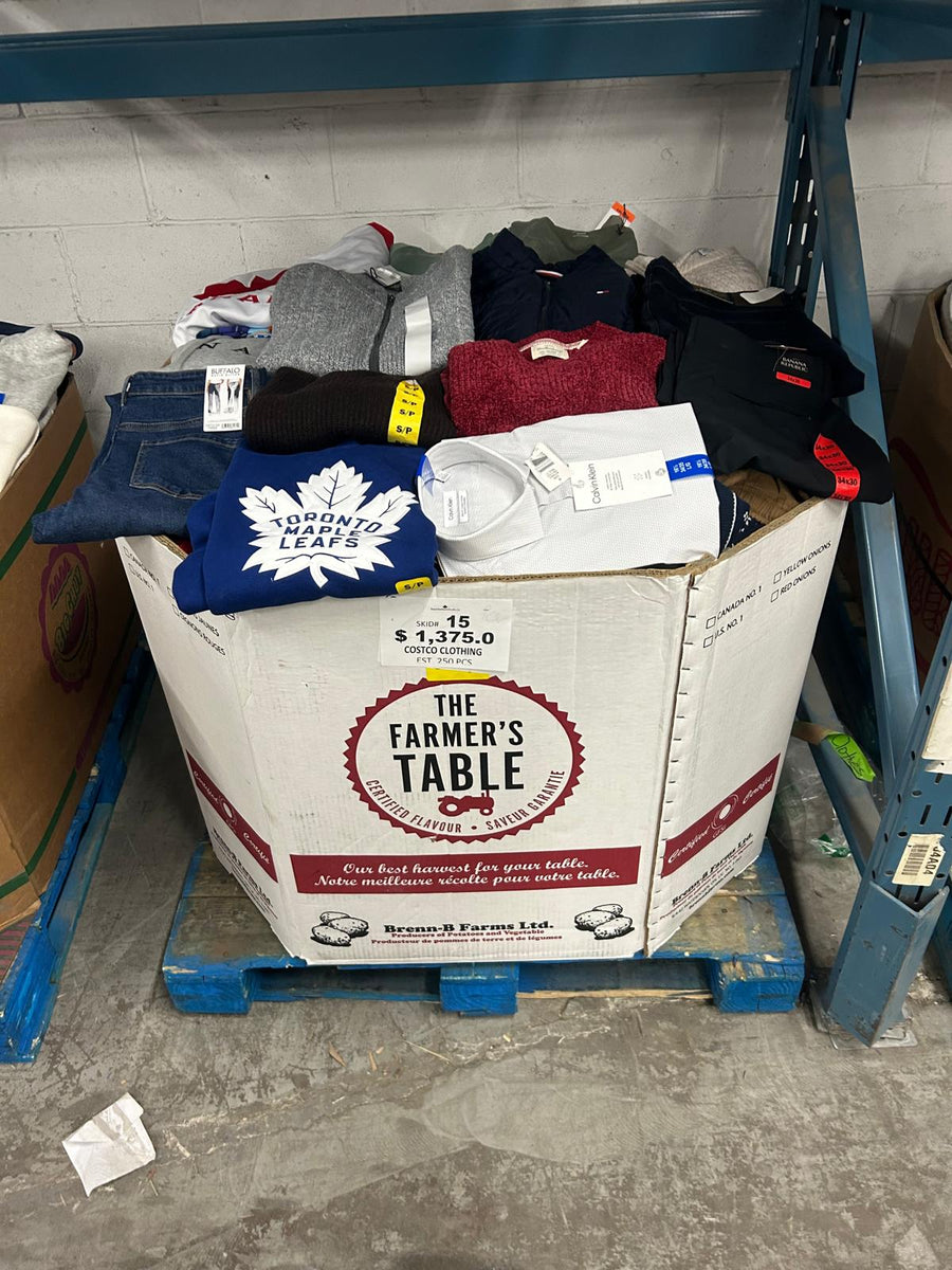 CW Clothing #15 | 250pcs | Liquidation Wholesale Pallet