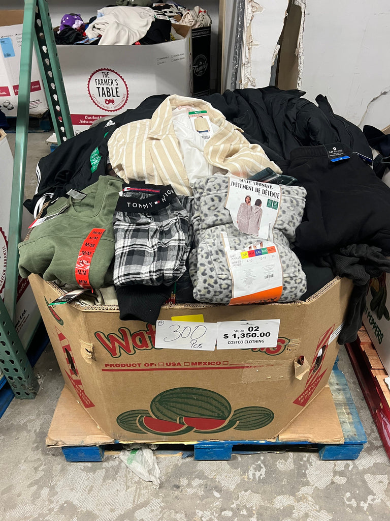 liquidationdeals.ca Costco Clothing #2 | 300pcs | Liquidation Wholesale Pallet