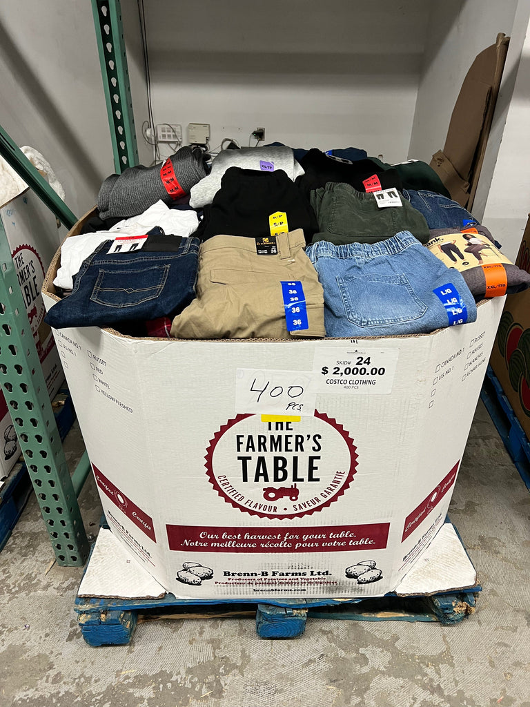liquidationdeals.ca Costco Clothing #24 | 400pcs | Liquidation Wholesale Pallet