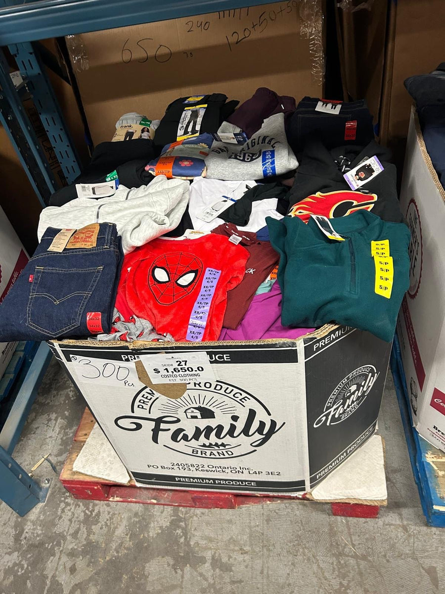 CW Clothing #27 | 300pcs | Liquidation Wholesale Pallet