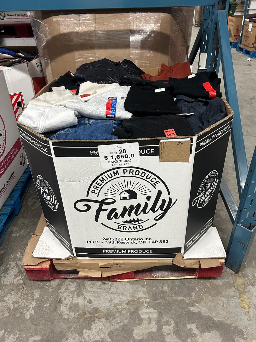 CW Clothing #28 | 300pcs | Liquidation Wholesale Pallet