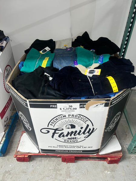 Mixed Clothing Pallet 36 – Huge Wholesale Lot