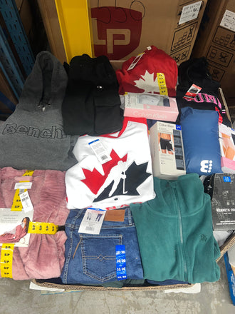 liquidationdeals.ca Costco Clothing #38 | 250pcs | Liquidation Wholesale Pallet