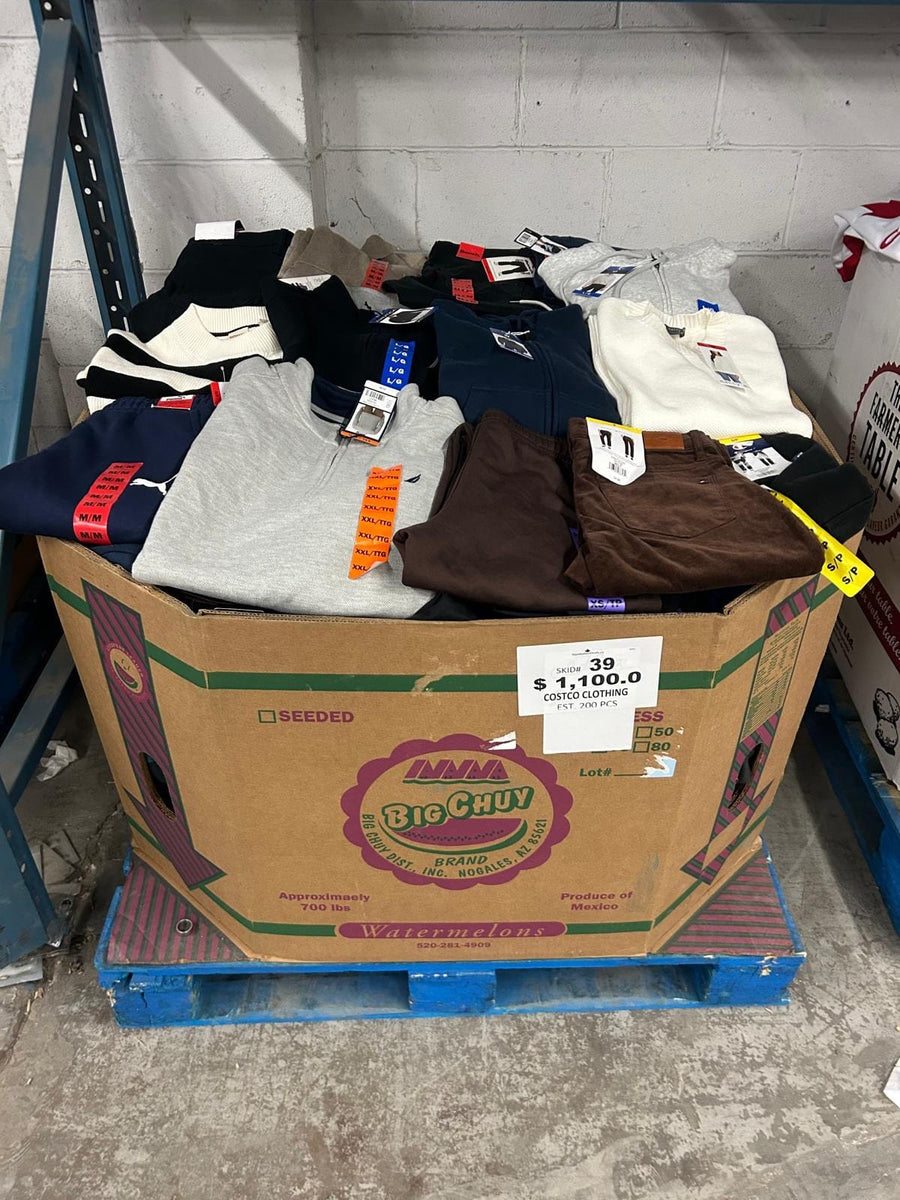 CW Clothing #39 | 200pcs | Liquidation Wholesale Pallet