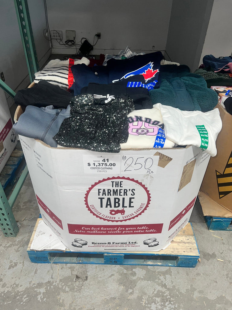 liquidationdeals.ca Costco Clothing #41 | 250pcs | Liquidation Wholesale Pallet