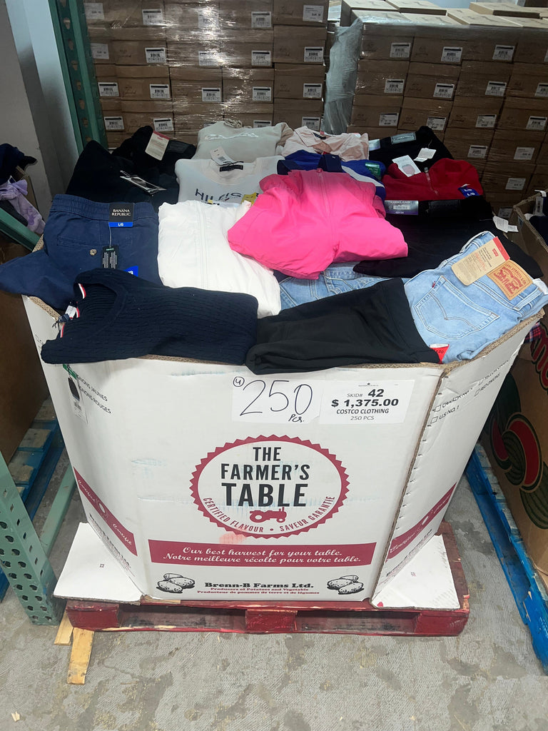 liquidationdeals.ca Costco Clothing #42 | 250pcs | Liquidation Wholesale Pallet