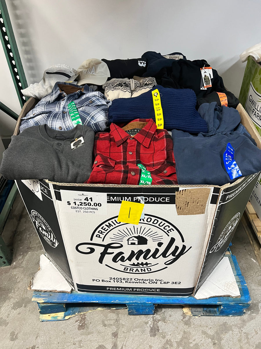 Brand Name Clothing #41 - 250pcs | Liquidation Wholesale Pallet