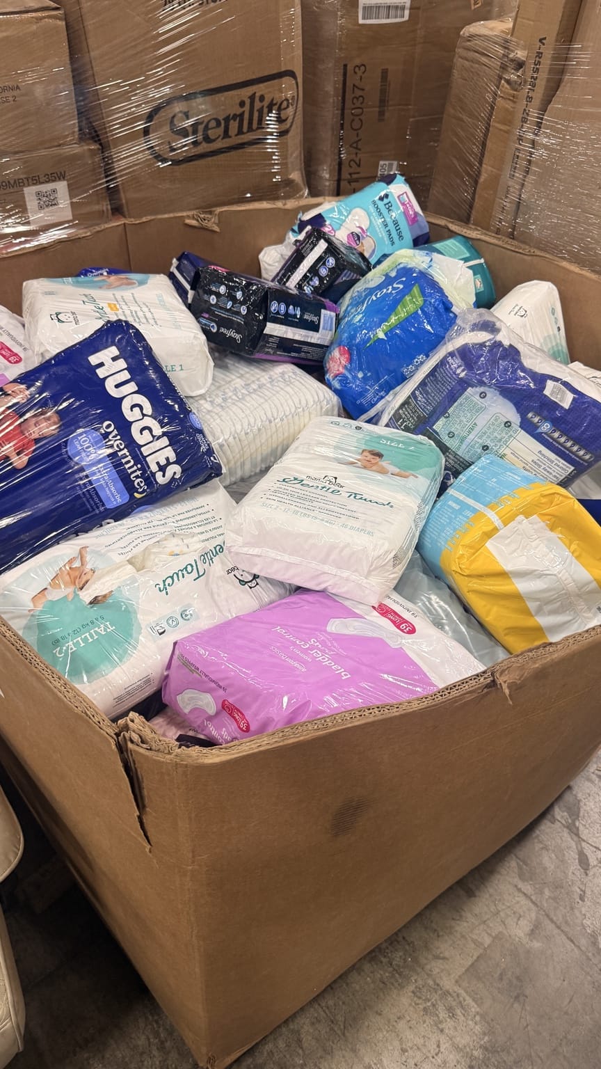 Diapers Pallet #4