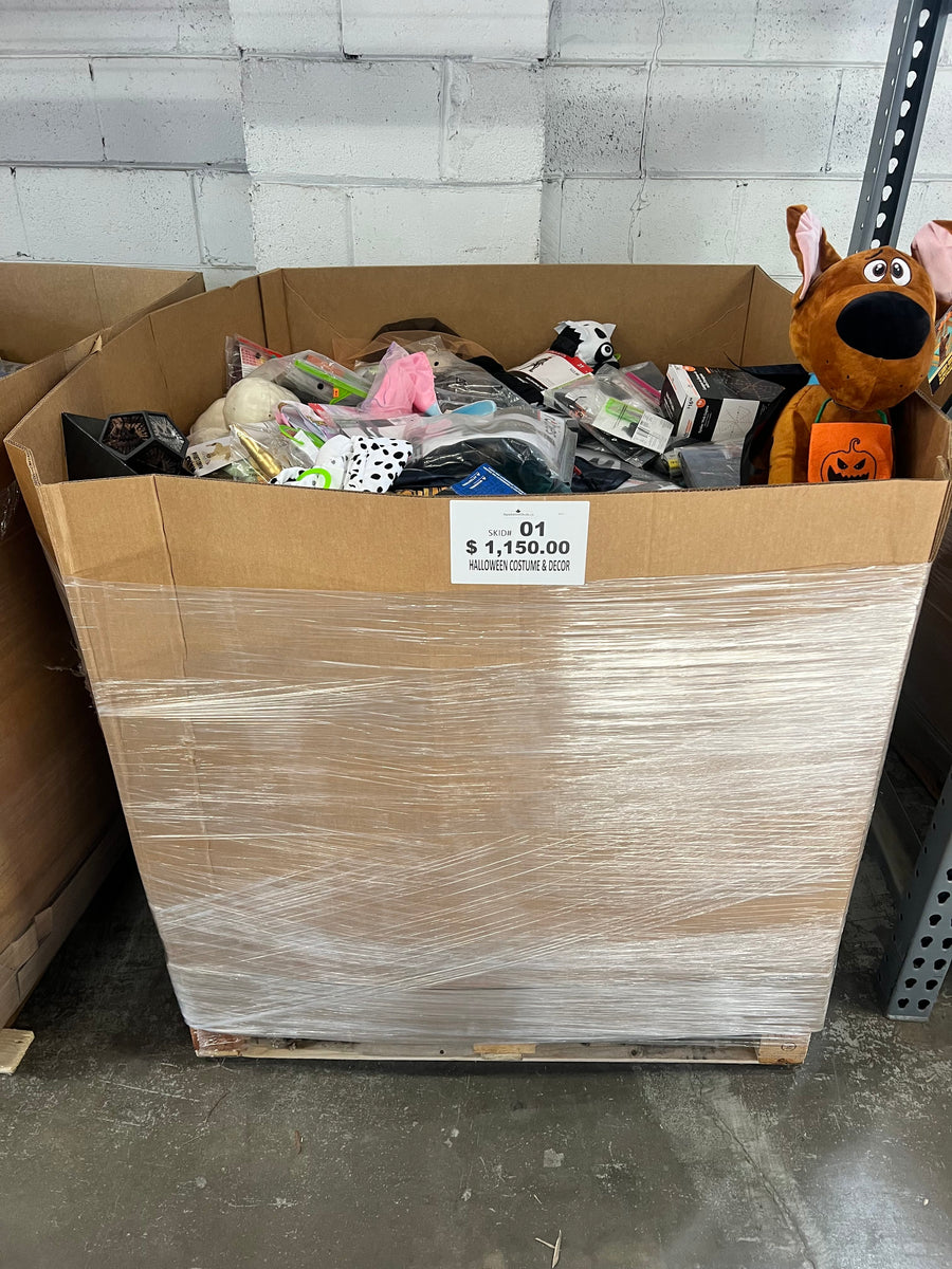 Halloween Costumes and Decor #01 | Liquidation Wholesale Pallet