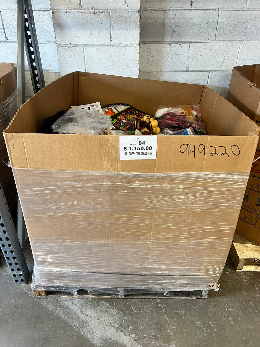 Halloween Costumes and Decor #04 | Liquidation Wholesale Pallet