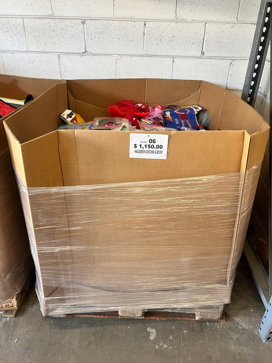 Halloween Costumes and Decor #06 | Liquidation Wholesale Pallet