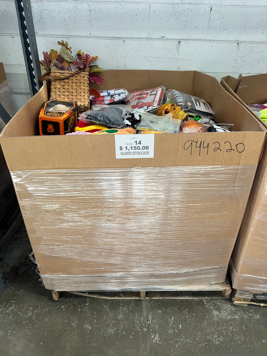 Halloween Costumes and Decor #14 | Liquidation Wholesale Pallet