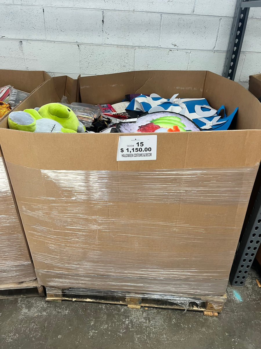 Halloween Costumes and Decor #15 | Liquidation Wholesale Pallet