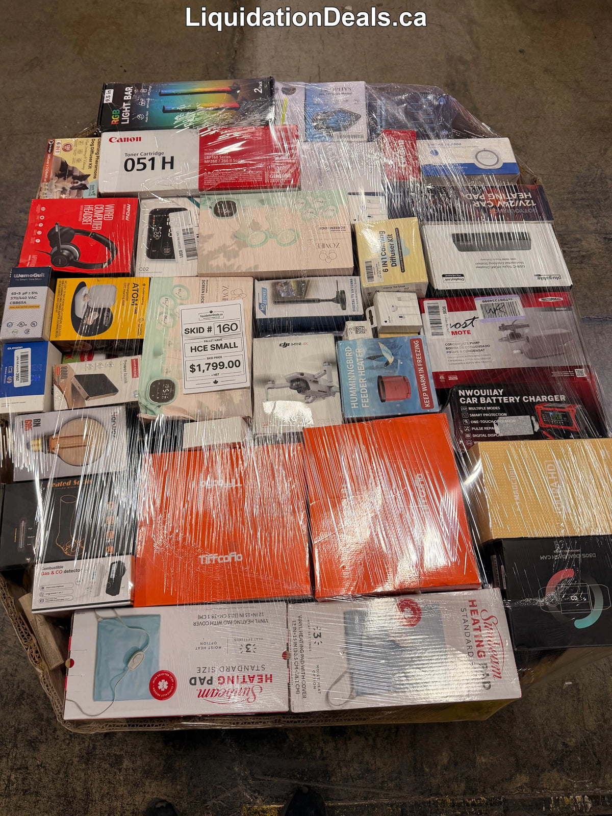 High Count Electronics - Small #160 — Free Shipping Eligible for Parts of Ontario Only