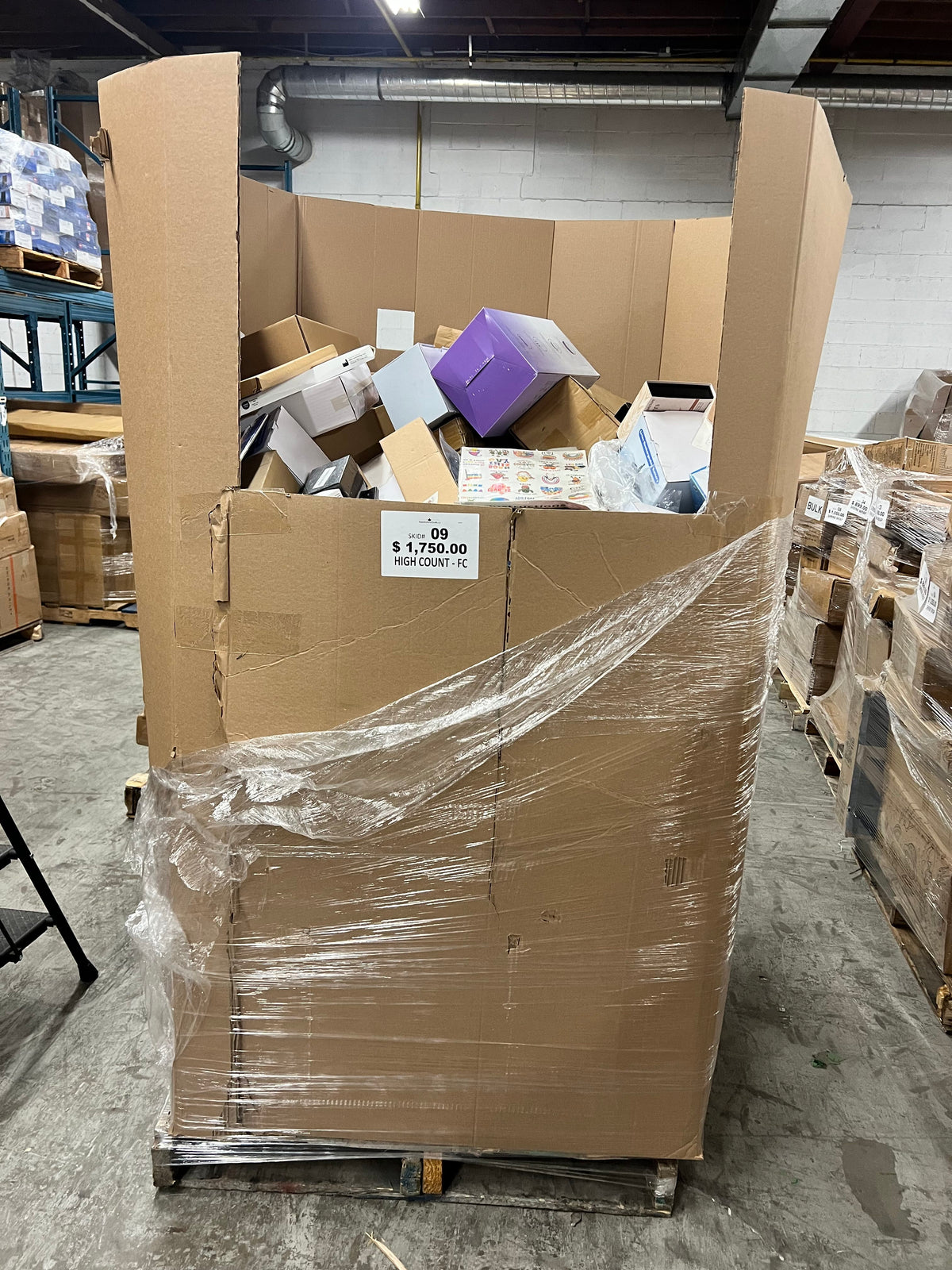 High Count FC - #09 — Free Shipping Eligible for Parts of Ontario Only — Wholesale Liquidation Pallet