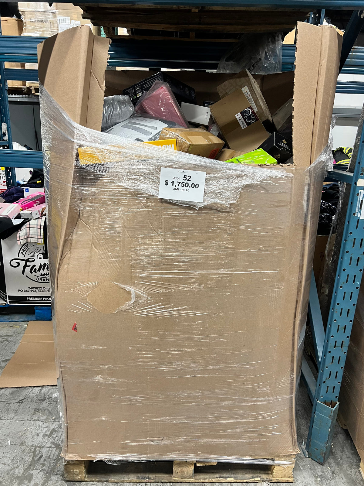 High Count FC - #52 — Free Shipping Eligible for Parts of Ontario Only — Wholesale Liquidation Pallet