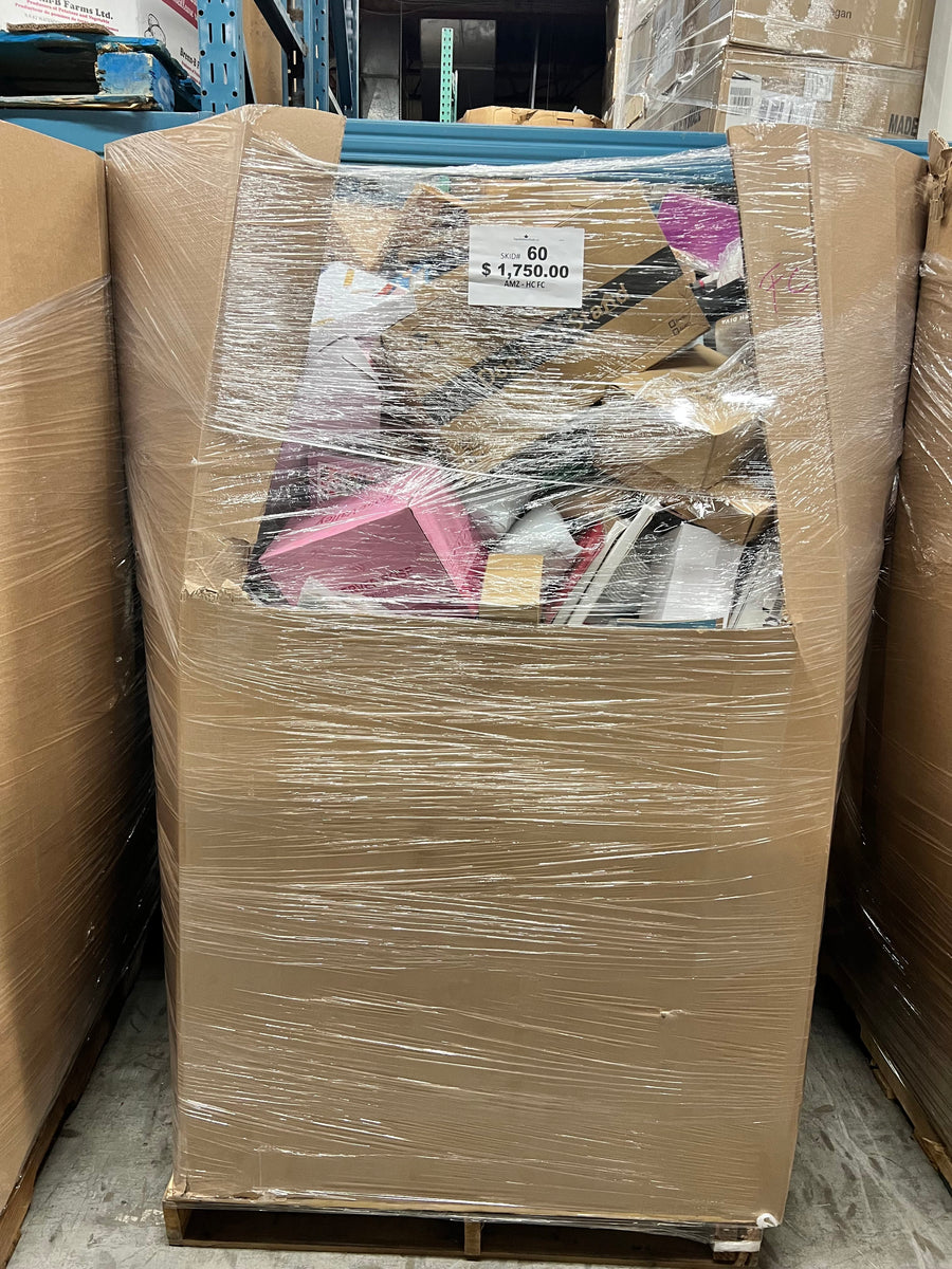 High Count FC - #60 — Free Shipping Eligible for Parts of Ontario Only — Wholesale Liquidation Pallet