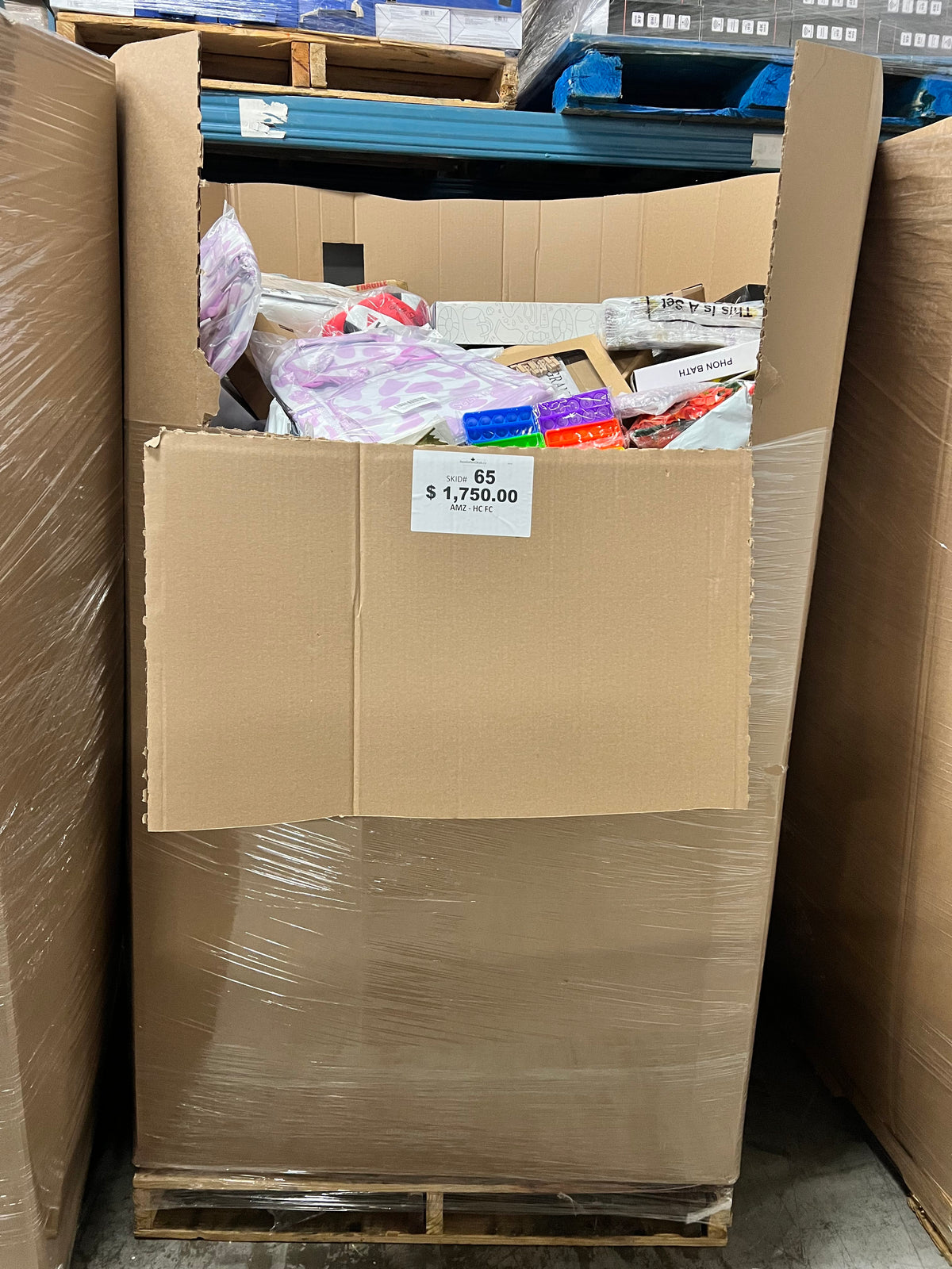 High Count FC - #65 — Free Shipping Eligible for Parts of Ontario Only — Wholesale Liquidation Pallet