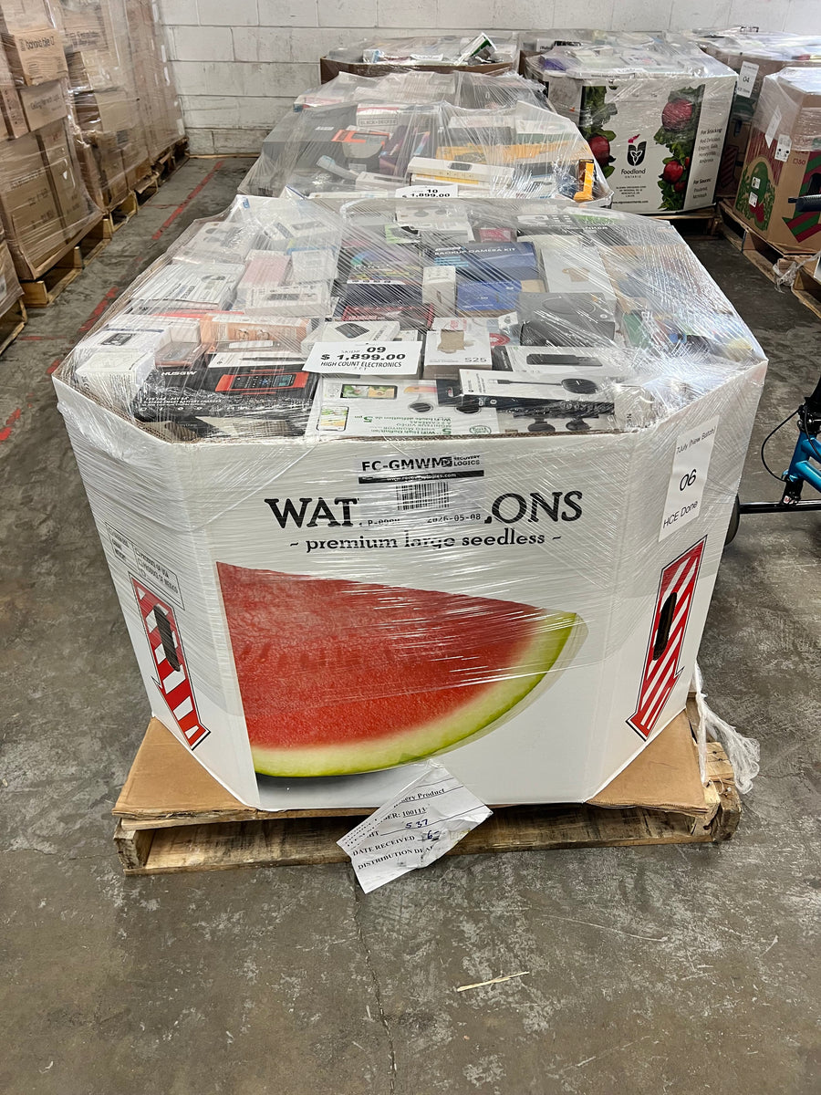 Highcount Electronics 3ft - #09 — Free Shipping Eligible for Parts of Ontario Only — Liquidation Pallet Wholesale