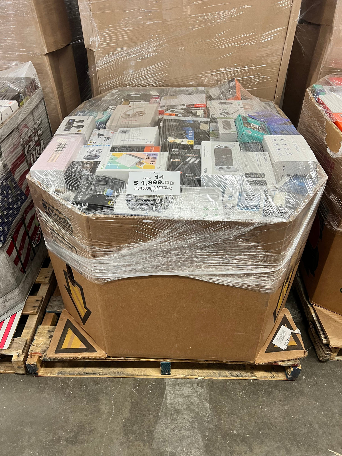 Highcount Electronics 3ft - #14 — Free Shipping Eligible for Parts of Ontario Only — Liquidation Pallet Wholesale