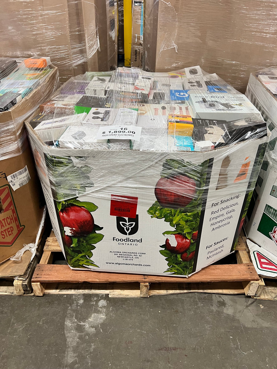 Highcount Electronics 3ft - #16 — Free Shipping Eligible for Parts of Ontario Only — Liquidation Pallet Wholesale