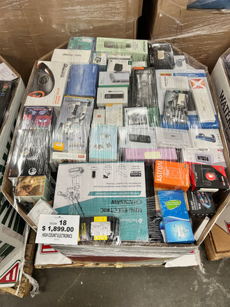 liquidationdeals.ca Highcount Electronics 3ft #18 | Liquidation Pallet Wholesale