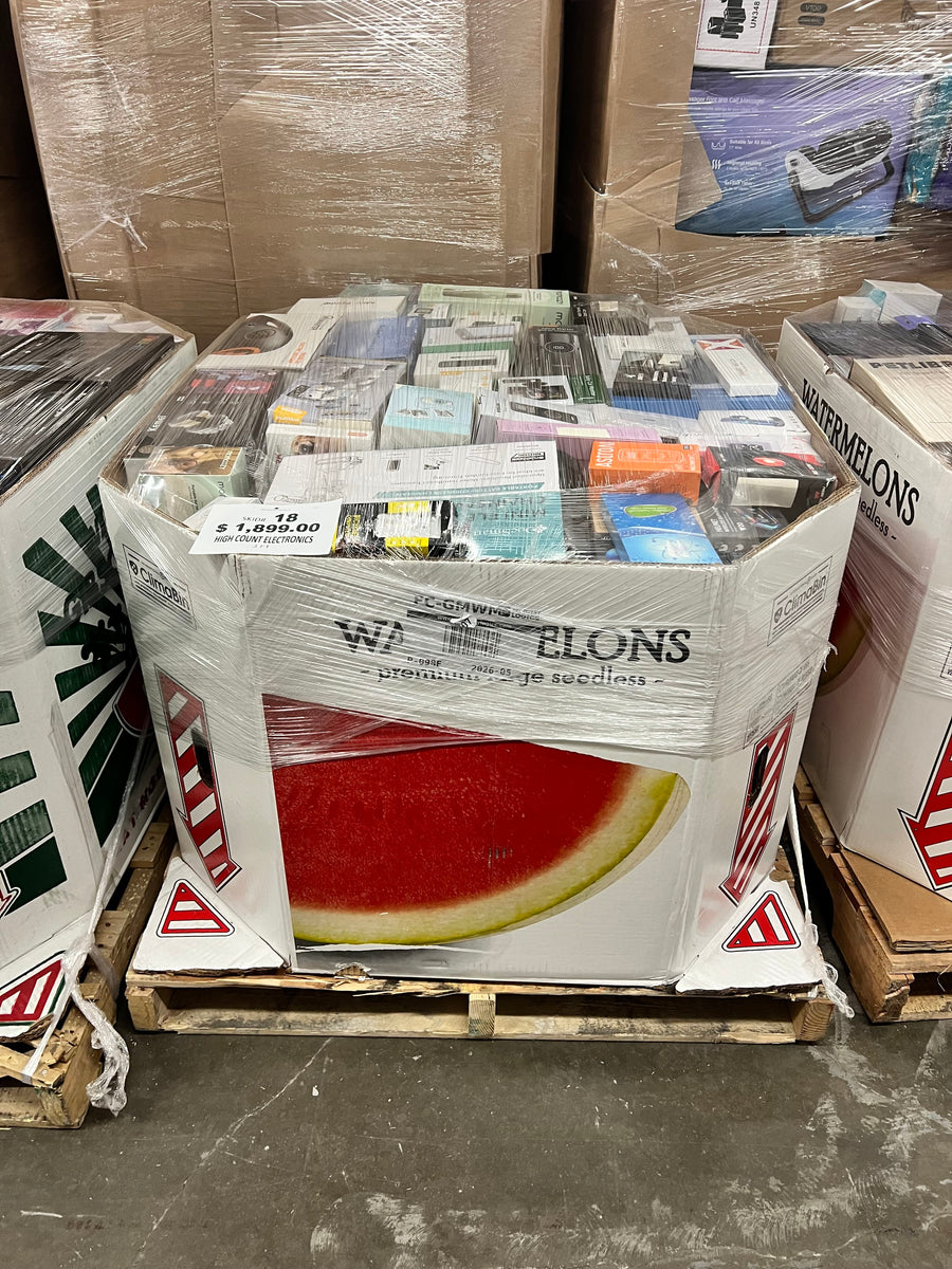 Highcount Electronics 3ft - #18 — Free Shipping Eligible for Parts of Ontario Only — Liquidation Pallet Wholesale