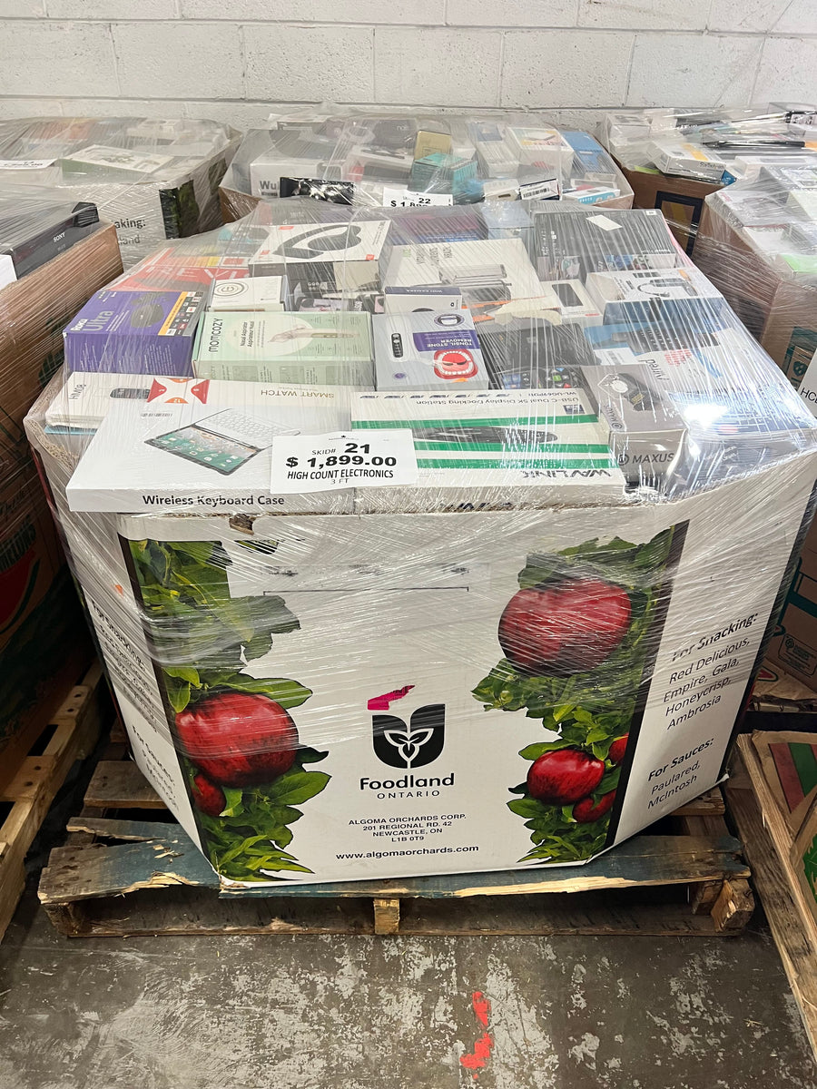 Highcount Electronics 3ft - #21 — Free Shipping Eligible for Parts of Ontario Only — Liquidation Pallet Wholesale