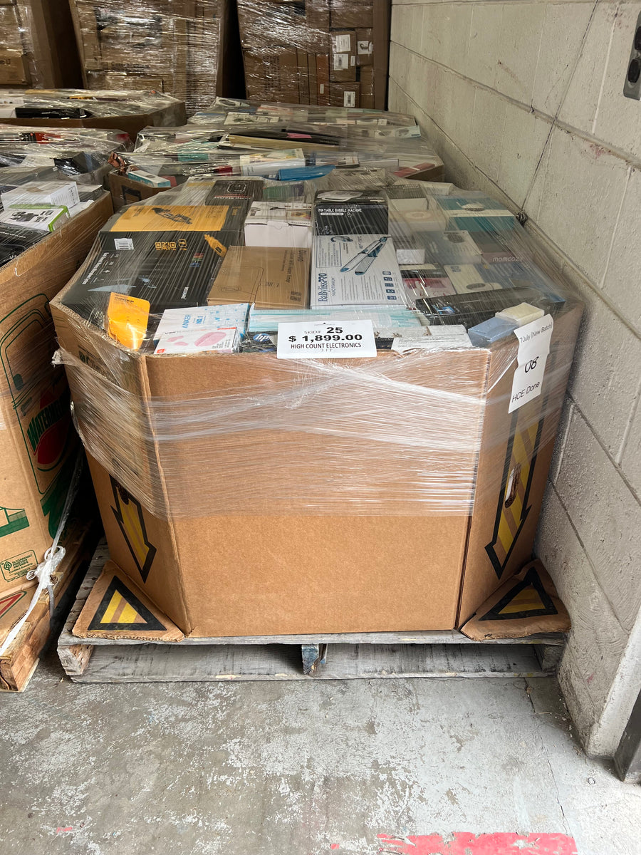 Highcount Electronics 3ft - #25 — Free Shipping Eligible for Parts of Ontario Only — Liquidation Pallet Wholesale