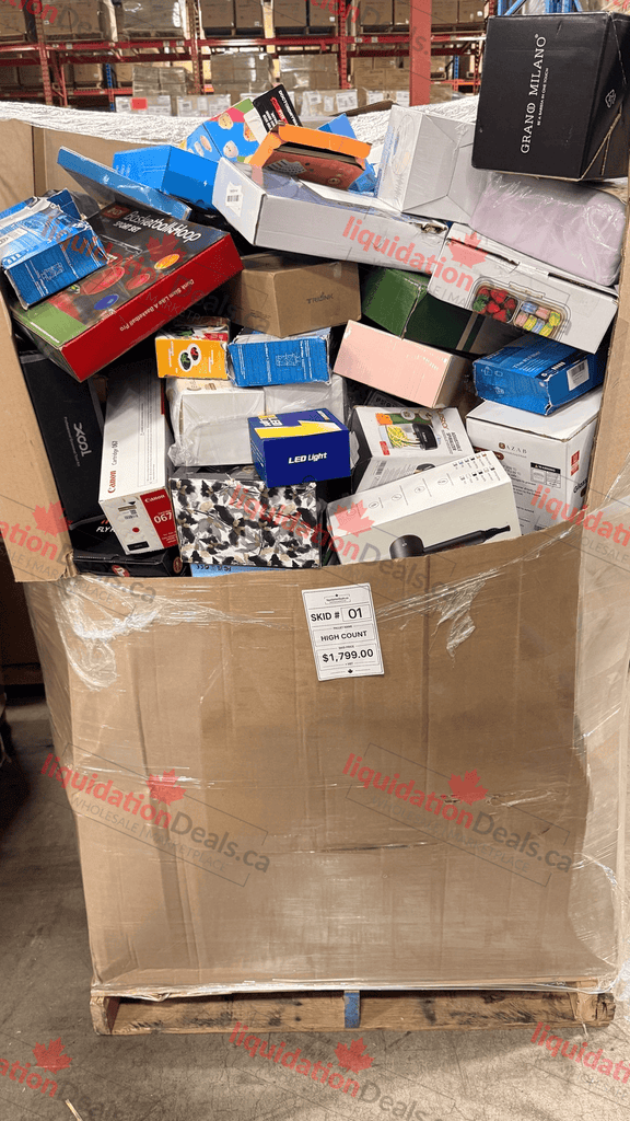 LiquidationDeals.ca Highcount LPN Pallet #01-oak | Liquidation Pallet Wholesale
