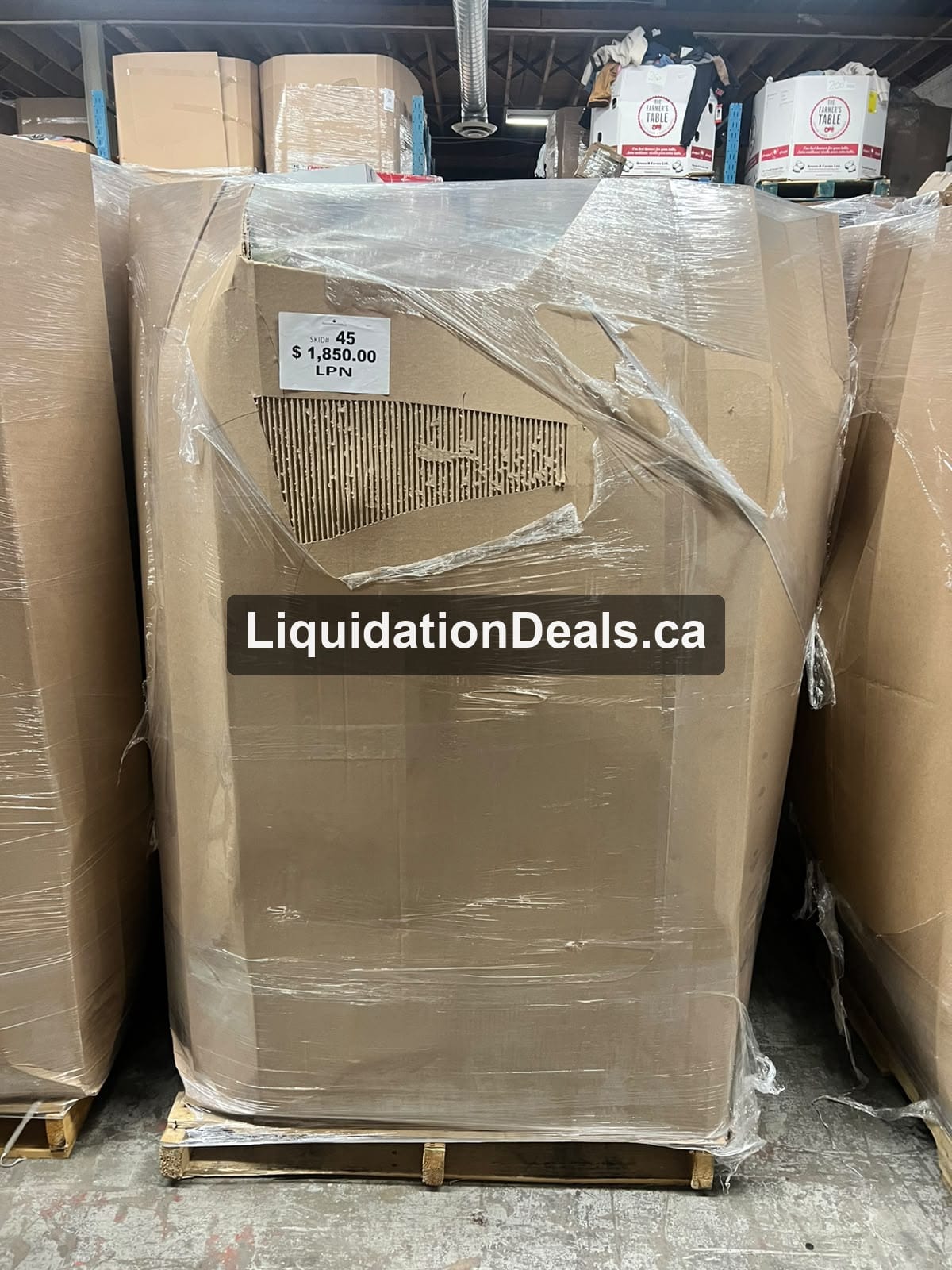 Highcount LPN Pallet #45 — Free Shipping Eligible for Parts of Ontario Only — October 14