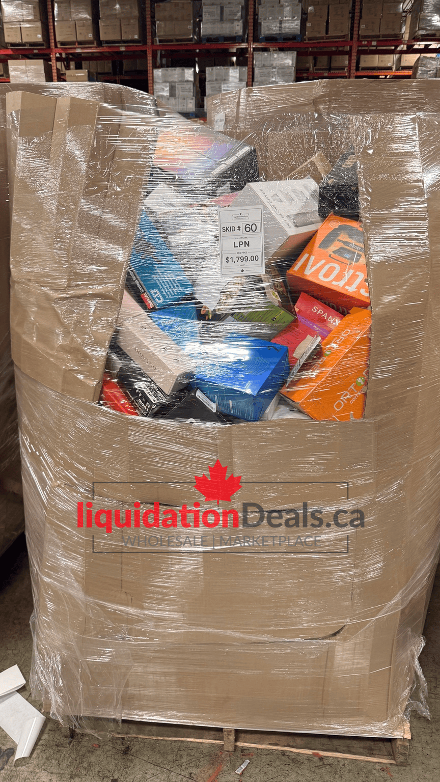 Highcount LPN Pallet #60 — Free Shipping Eligible for Parts of Ontario Only — Liquidation Pallet Wholesale