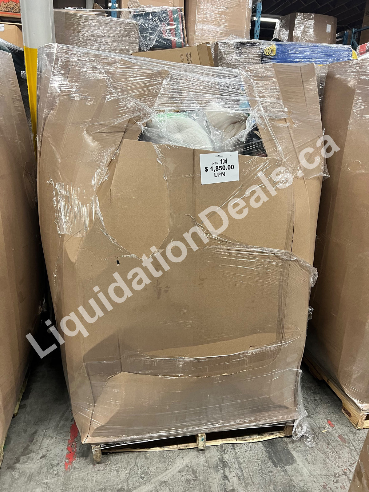 Highcount LPN Pallet #104 — Free Shipping Eligible for Parts of Ontario Only — Liquidation Pallet Wholesale