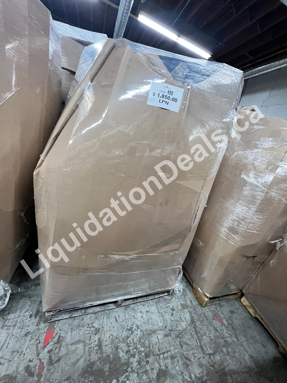 Highcount LPN Pallet #105 — Free Shipping Eligible for Parts of Ontario Only — Liquidation Pallet Wholesale